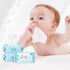 Детские салфетки для рук, рта, гигиенические, мягкие для новорожденных, нетканые влажные салфетки с крышкой