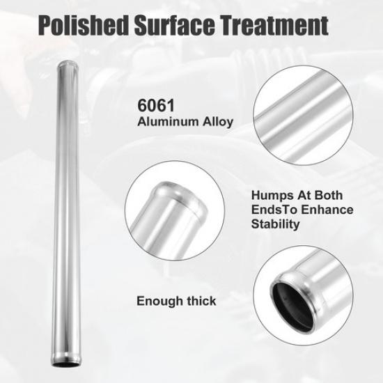 Universal Pack (1) OD 1.5" Length 20" Intercooler Pipe Straight Air Intake Tube