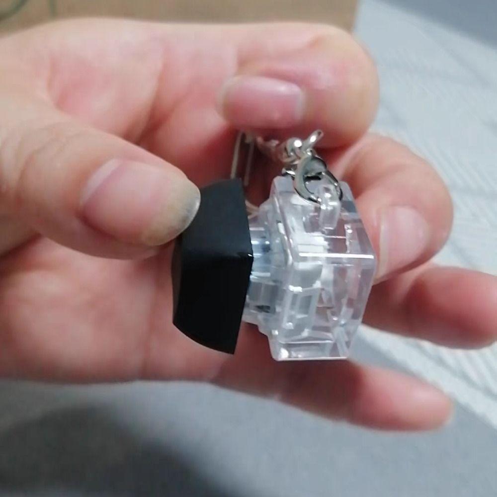 Click Button Fingertip Button Keychain Keyboard Switche Keyboard Key Cap Pendant  Fun Gifts