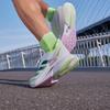 adidas Adizero Boston 12 Облачно-белый Основной черный Зеленая искра