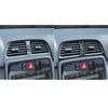 For Mercedes-Benz CLK C208 A208 1997-2003 Carbon Fiber Central Air Conditioning Vent Outlet Panel Cover Car Accessories Sticker