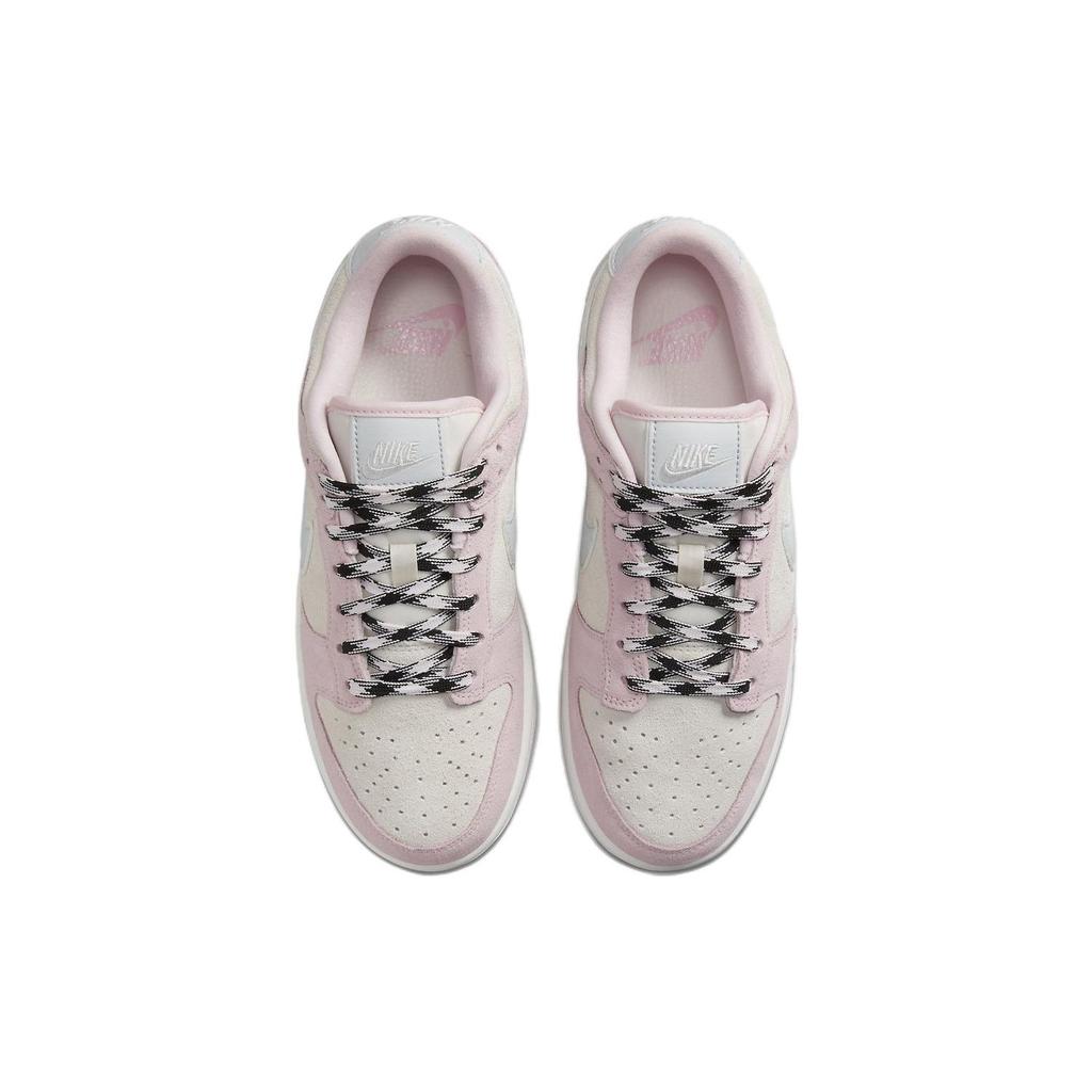 Nike Dunk Low LX Розовые женские кроссовки из пены Pure-Platinum Phantom DV3054-600