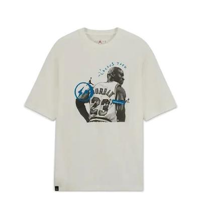 Футболка Air Jordan Travis Scott Fragment Белая