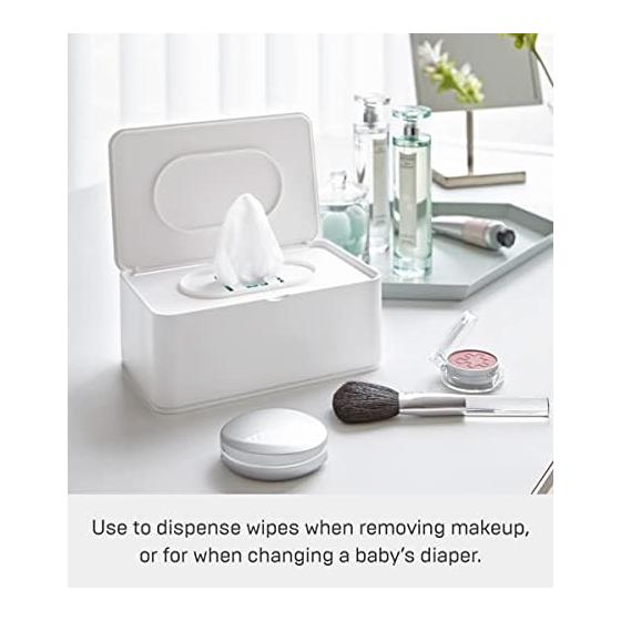 Yamazaki Футляр для хранения влажных салфеток Jitsugyo Smart White 3255
