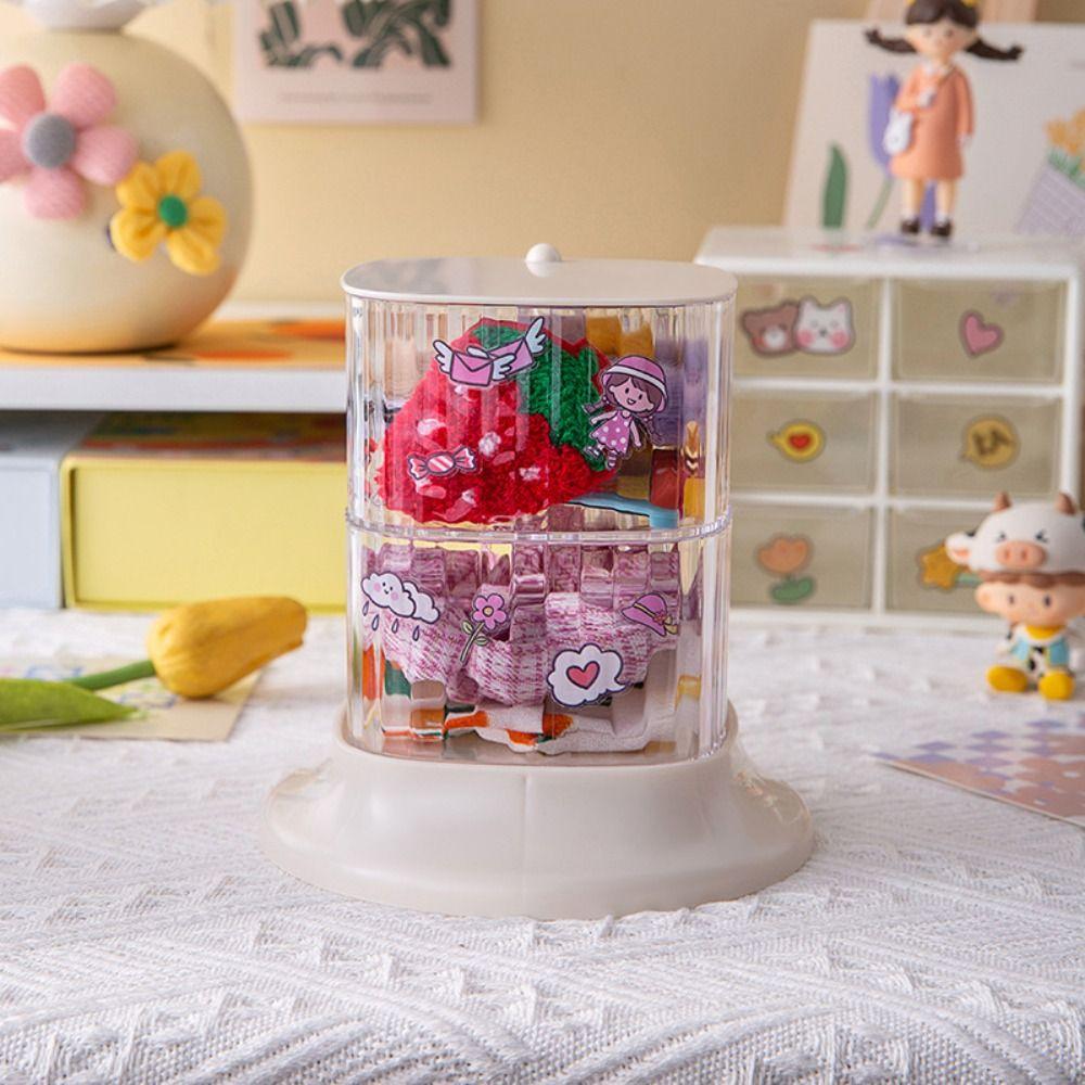 Cover Hairpin Ring Storage Case Makeup Storage Rack Jewelry Storage Box Bracelet Earring Holder