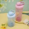 Protein Shaker Cup with Handle, Scale, and Screw Cap - Perfect for Mixing Milkshakes and Fitness Drinks