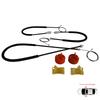 EWR992 Electric Window Regulator Repair Set Front Door for Citroen C3 Pluriel MK1 Cabriolet Convertible 2003-2010 9221P1 9222N9