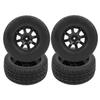 4pcs RC Short Course Truck Tire Tyre Wheel RC Accessory Fit for 1 10 Traxxas Slash (10044)
