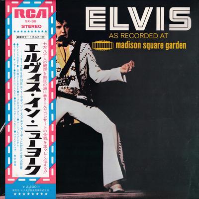 Виниловая пластинка ЭЛВИС ПРЕСЛИ Elvis As Recorded At Madison Square SX86 RCA 1972 Япония Рок Б/у
