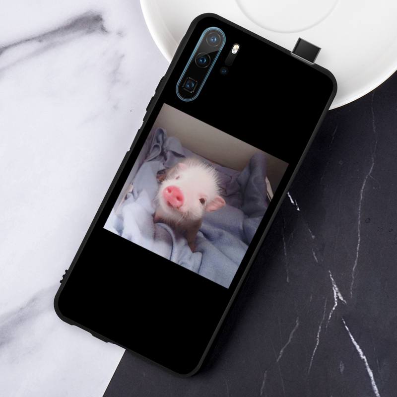 Pet Pig Aesthetically Interesting Pattern Phone Case For Huawei Honor Mate P 10 20 30 40 I 9 8 Pro X Lite Smart 2019 Nova 5t