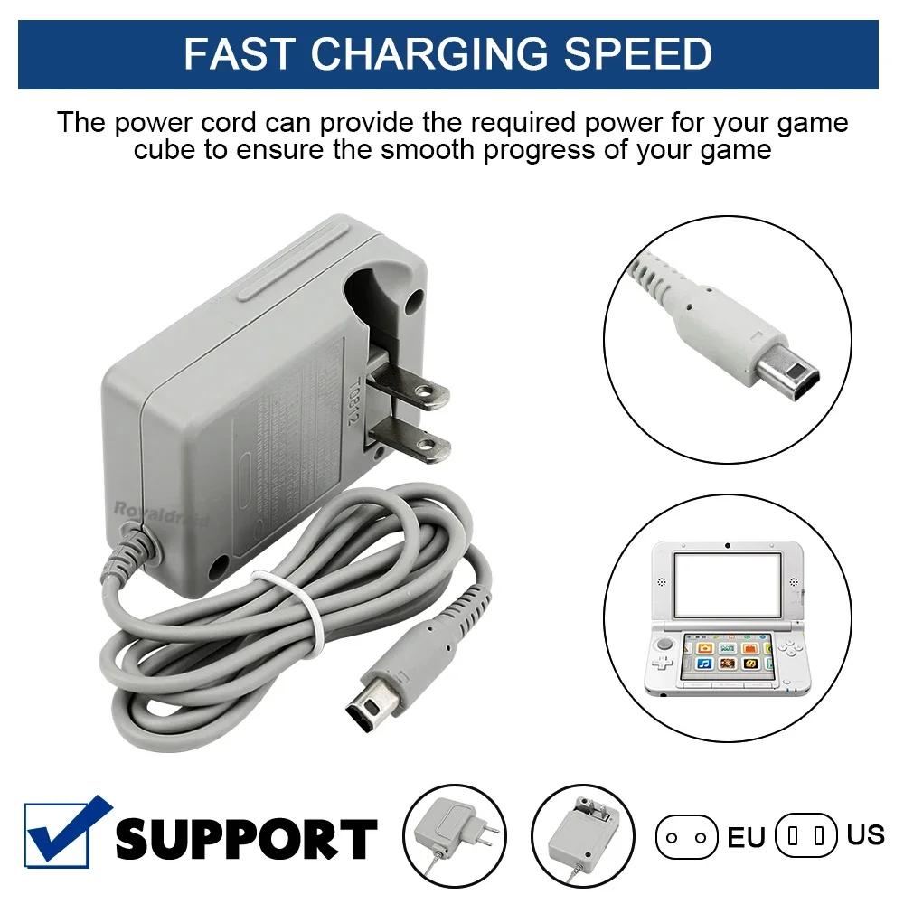 EU US Plug 100-240V Домашний Дорожный Настенный Блок Питания AC Адаптер Зарядное Устройство для NEW 3DS XL/2DS XL/3DS XL LL/3DS/2DS/NDSI/NDSI XL