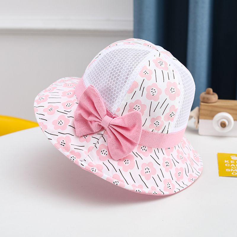 Baby Hat Summer Thin Style Children's Sunscreen Sun Hat Net Fisherman Hat Boys and Girls Baby Sun Hat Summer Style