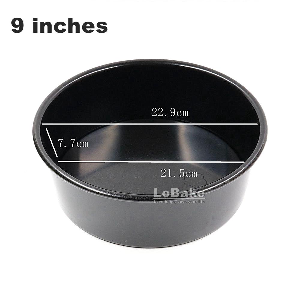 4-12 дюймов Антипригарная форма со съемным дном Круглая форма Алюминиевая форма для шифонового пирога Форма для хлеба Формы для кексов Противни Жесть DIY Выпечка