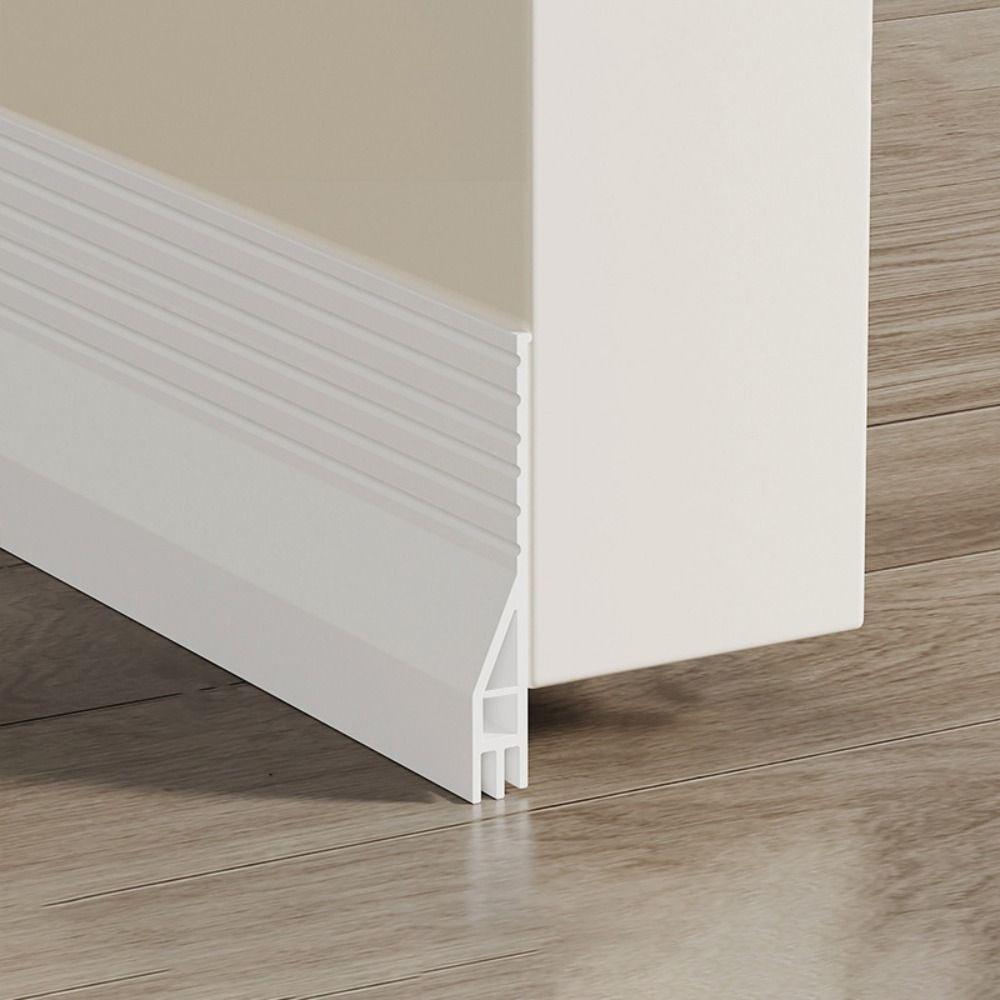 Arbitrary Tailoring Windproof Door Bottom Seal Strip SoundProof Dustproof Door Gap Baffle Soft TPE Waterproof Seal Strip Hotel
