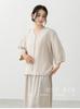 Deer and Andi summer new women's hemp top old money wind cardigan with high-end sunscreen clothing wholesale