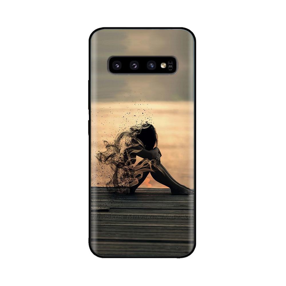 Чехол для Samsung S10 Plus S10 Силиконовый Модный Задний Чехол Чехлы Для Samsung Galaxy S10 S10E S 10 S10plus Защитный Задний Чехол