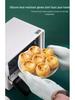Heat-Resistant Silicone Oven Gloves: Anti-Scald, Non-Slip, Thickened for Baking and Steaming.
