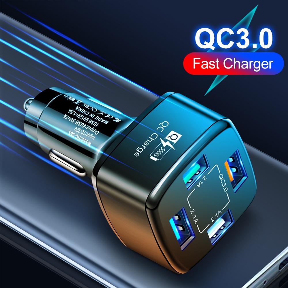 38 Вт PD Автомобильное зарядное устройство для быстрой зарядки USB + Type C QC3.0 Разъем для адаптера прикуривателя для быстрой зарядки