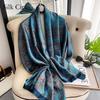 High-quality Luxurious Silk Scarves Headband Scarfs Neck Scarf For Women Chain Silk Scarf Women's Decorative Shawl