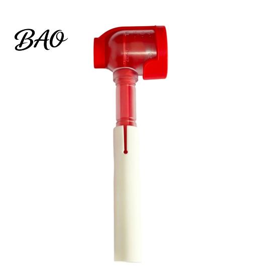 Shaker Cup Filling Attachment Adjustable Protein Powder Scoop And Funnel Dispenser Set, Measuring Tool with Extendable Handle for Powder, Shakes,