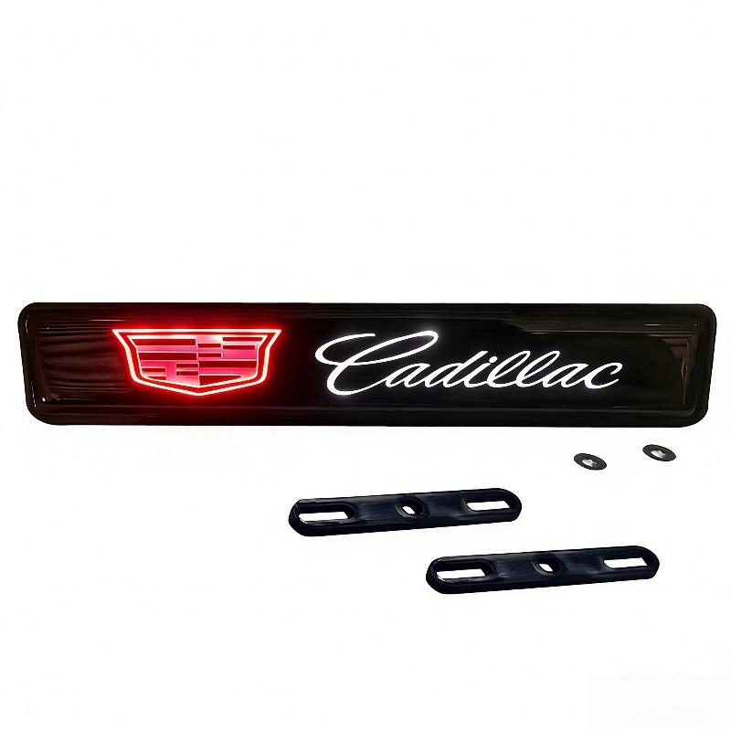 For Cadillac Tiburon ATS BLS CT4 CT5 CTS EXT SLR SRX XT6 XTS Escalade Deville DTS LED Car Front Grille Emblem Light Decoration
