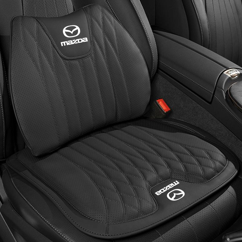 Чехол-подушка на сиденье автомобиля с поддержкой поясницы для Mazda 2 3 6 5 Atenza CX3 CX5 MX5 CX7 Axela CX30 CX90 CX60 CX50 MX30