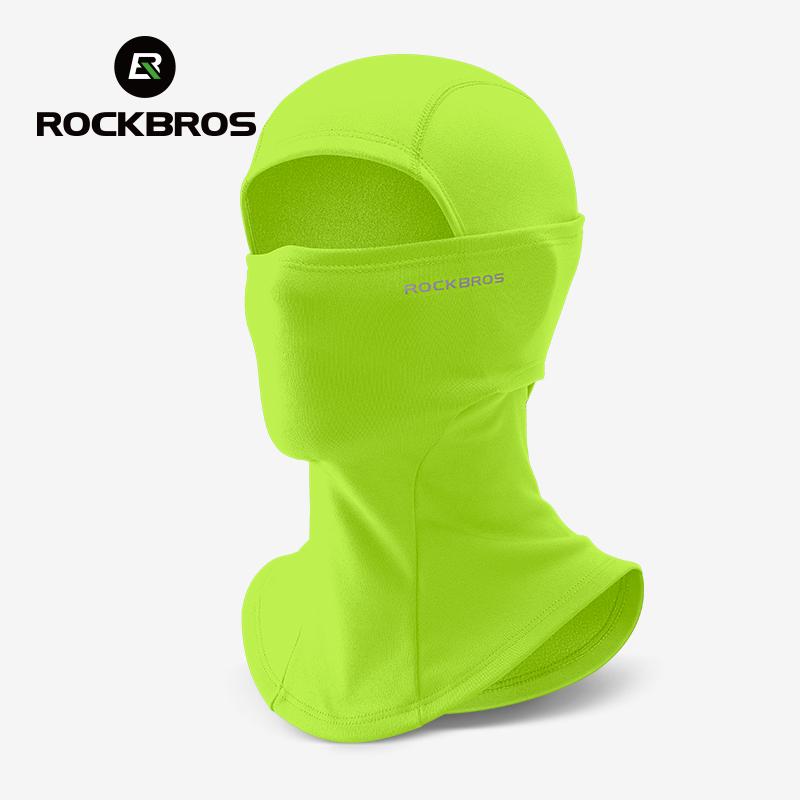 ROCKBROS Зимняя маска для велоспорта Флисовая Термозащитная Сохраняющая тепло Ветрозащитная Маска для лица для велоспорта Балаклава Лыжная маска Шапка для рыбалки Лыжного спорта Головной убор