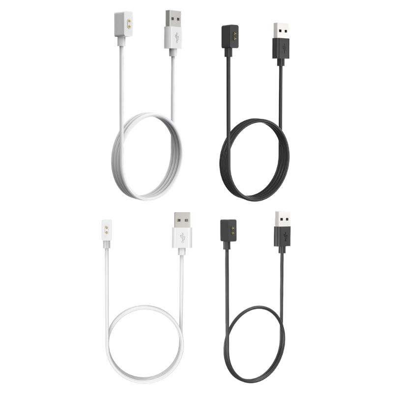 Зарядный кабель для часов с разъемом USB-A для Watch 5 Active и 2-контактной магнитной головкой для офиса, путешествий, повседневного использования, готов к использованию