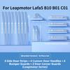 Для Leapmotor T03 Lafa5 B10 B01 C01 C10 Противоударная полоса на дверь автомобиля Наклейка на ручку двери Модификация