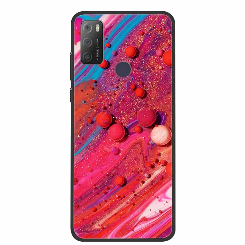 Чехол для Alcatel 1S 2021, силиконовый противоударный мягкий чехол из ТПУ для телефона Alcatel 1S 1 S 2020, чехол для 1SE 2020, роскошный чехол