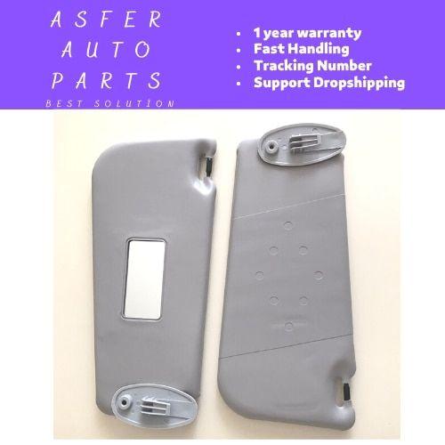 Inner Sun Visor Left Right 2 Piece Set For Fiat Grande Punto 2007-2018 Sun Visor OEM 735509466