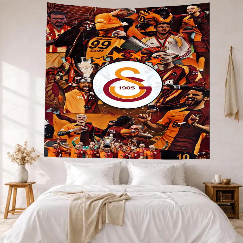 Galatasaray Wall Decor Tapestry Art For Pet Memorial Birthdaywedding Party Backdrop Family Gift