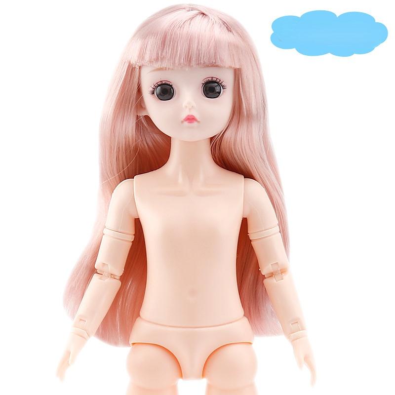 6-точечная детская кукла 30 см BJD Prime, обнаженный детский макияж, 3D настоящие глаза, общие мышцы, 23 сустава, кукла Лоли, игрушка для девочек