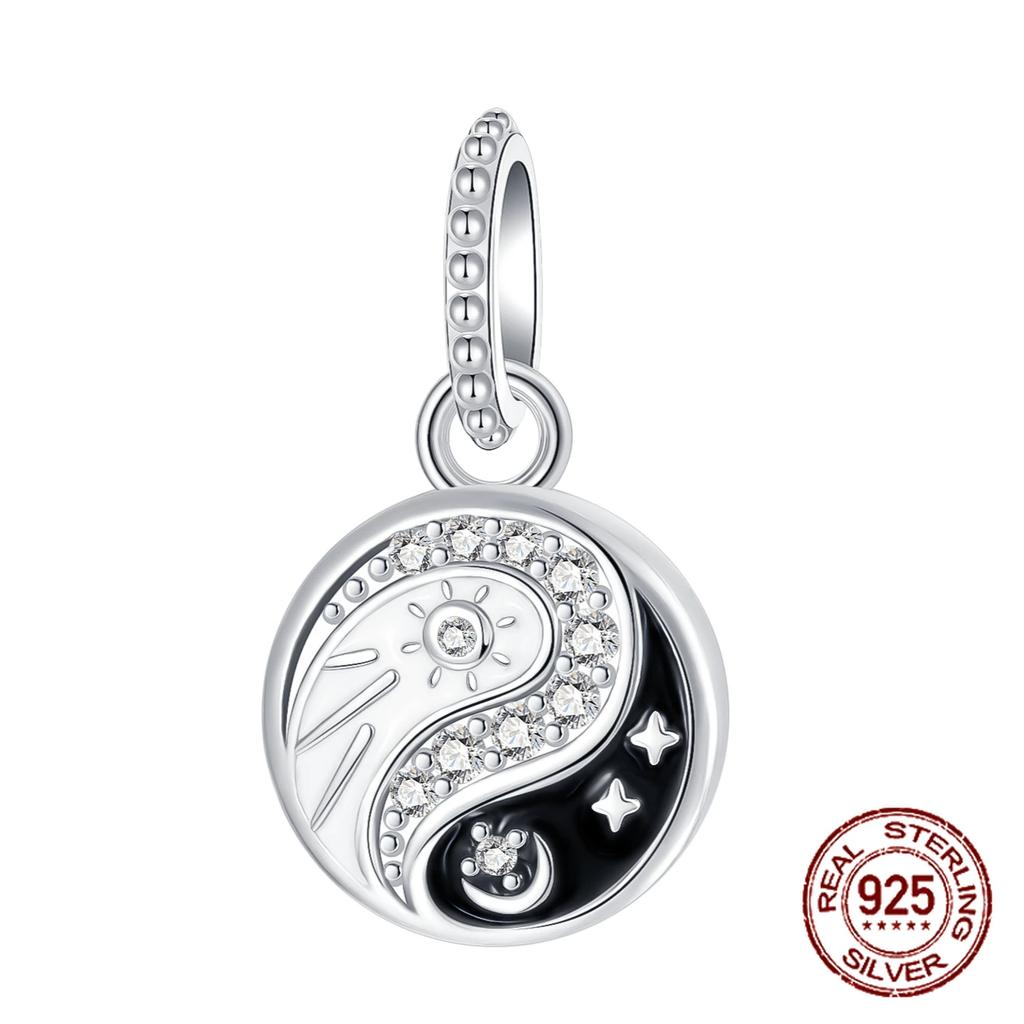 Подходит для оригинальных браслетов Циркон Скелет Ангел Кельтский узел Узел Троицы Медные шармы Бусины DIY Подарок на день рождения