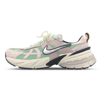 V2K Run Нескользящие износостойкие низкие кроссовки для бега женские зеленые розовые FN6703-001(Team116-V2K)