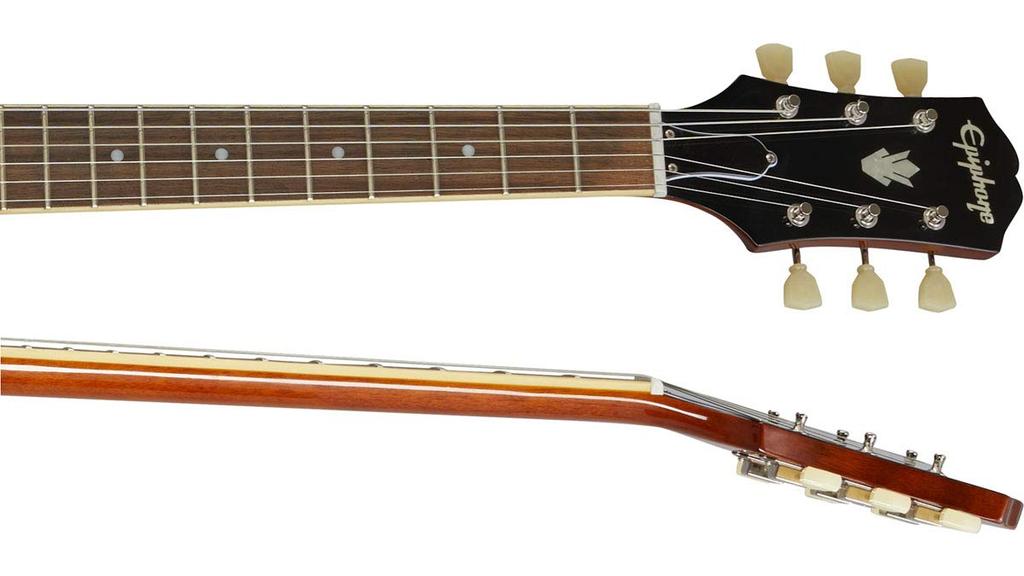 Epiphone Inspired by Gibson Vintage Sunburst Epiphone Electric Guitar / ES-335 (VS) Semi-Aco
