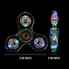 LED Fidget Spinners, Light Up Sensory Fidgets Toys, Glow In The Dark Toy, ADHD Anxiety Stress Relief Toys, Easter School Classroom Exchange Gifts