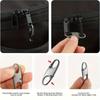 S-Shaped Clips - Secure Zipper Locks for Bags, Backpacks & Gear | Anti-Theft Durable Spring Hooks for Camping, Fishing, Outdoor Adventures