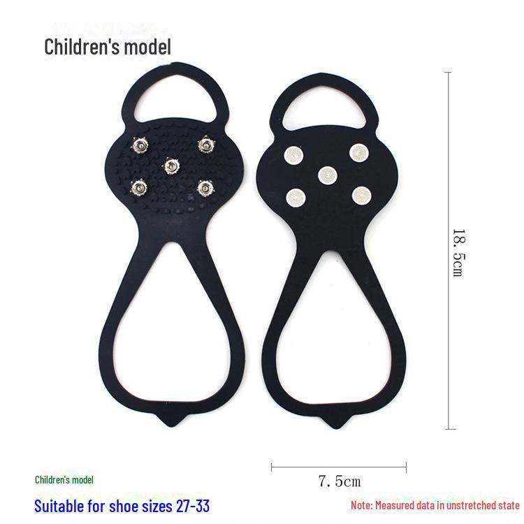 10-зубчатые противоскользящие кошки из нержавеющей стали для снега и льда - шипы для альпинистской обуви на открытом воздухе