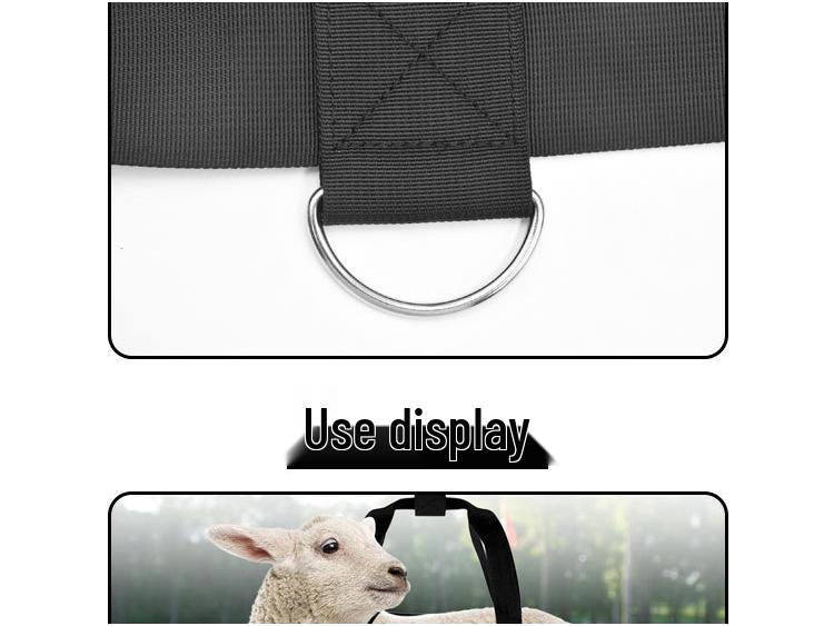 Adjustable Calf & Small Livestock Weighing Sling with Mesh Belt