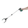 Многофункциональные складные длинные мусорные зажимы Grabber Picker Tools Sanitation Cleaning Supplies Green