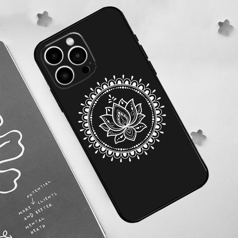 Буддизм Будда Ом Хамса Дзен Чехол для телефона Для iPhone 17 Pro Max 14 13 12 11 15 16 Pro Max mini 15 Plus 16e 17 Air Funda