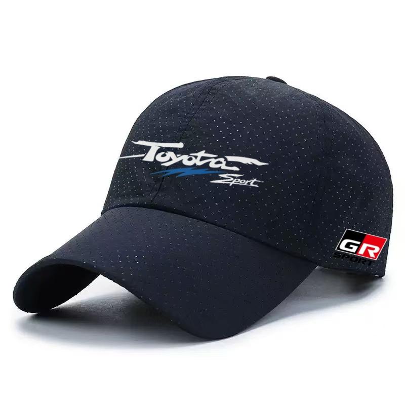 2026 Новый логотип Toyota GR Racing Летняя тонкая дышащая мягкая кепка-бейсболка Шляпа-козырек для улицы Шляпа-утка