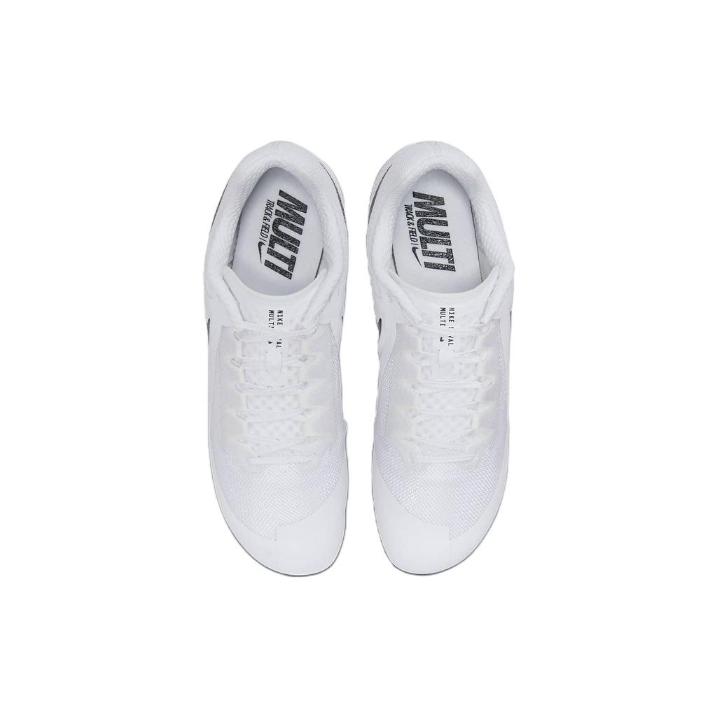 Nike Zoom Rival Multi-Event Белые Черные кроссовки унисекс Металлик-Серебристый Чистая Платина DC8749-100