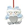 Decorative Christmas Tree Pendant Cartoon DIY Christmas Pendants Snowman Car Pendant  Wedding Party