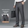 Мужские легкие повседневные брюки свободного кроя больших размеров на весну, лето и осень