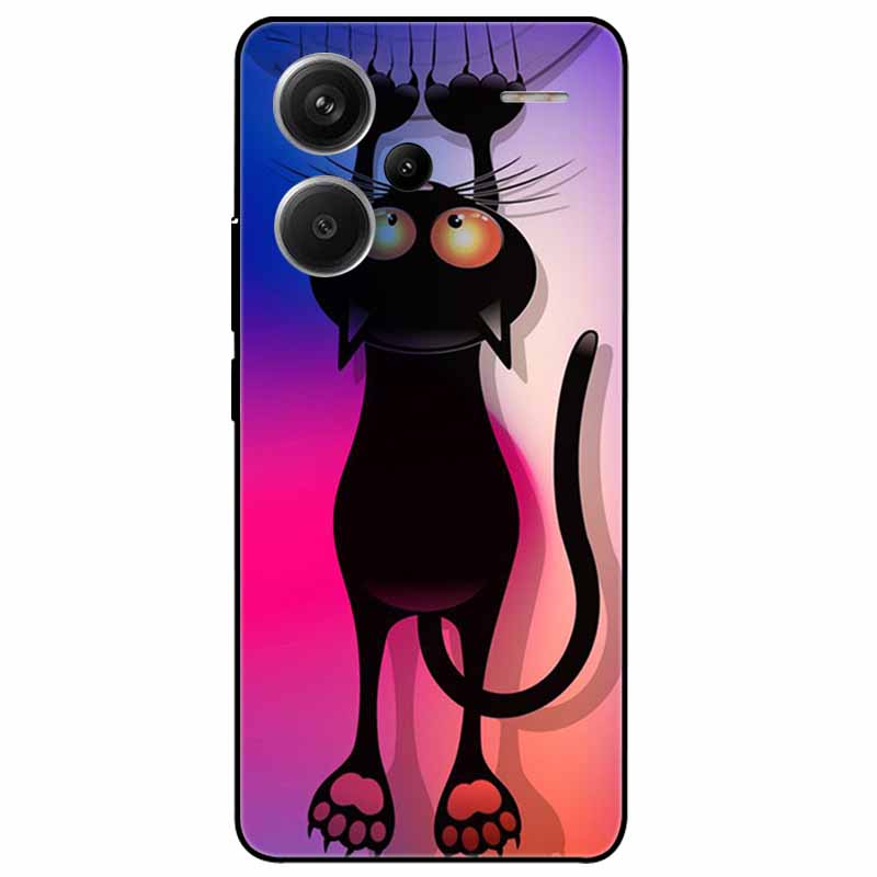 Чехол для Xiaomi Redmi Note 13 Pro Plus 5G Pro+ Мягкий Милый Силиконовый Защитный TPU Чехлы для Redmi Note 13 Pro 5G Coque Note13