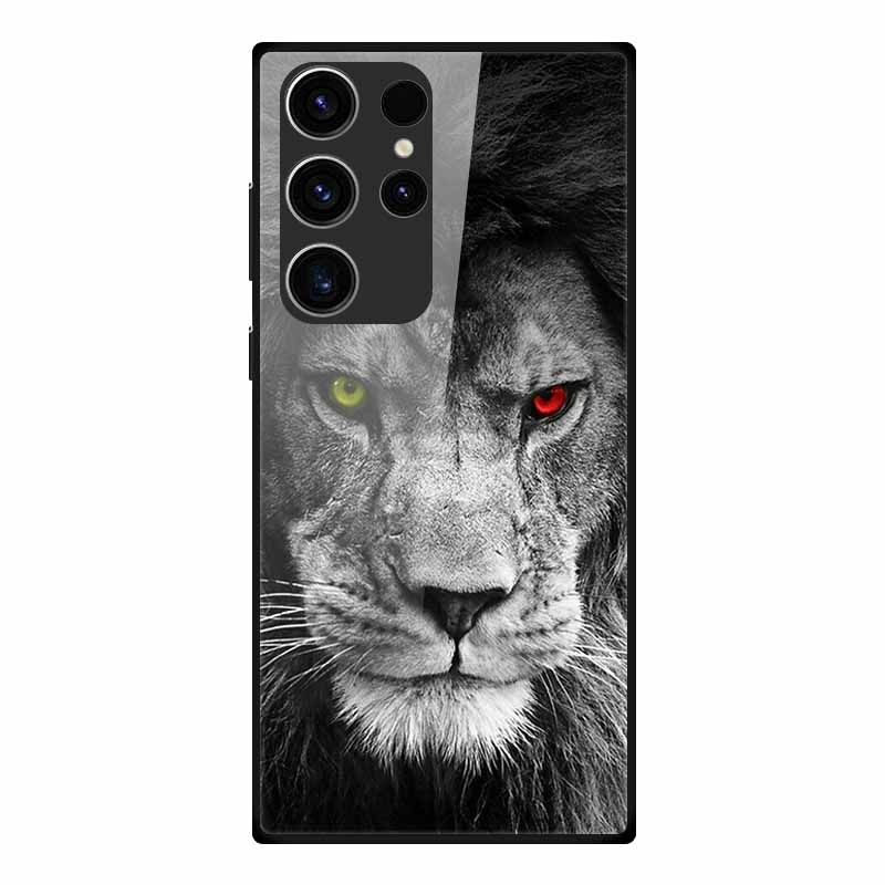 Чехол для телефона Samsung S23 Ultra Задняя крышка Чехол Закаленное стекло Мягкий Funda Для Samsung Galaxy S23 Plus Чехол S 23 + Ultra Coque
