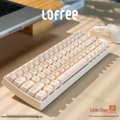 Беспроводная механическая клавиатура LOFREE OE902 Tofu, 68 клавиш