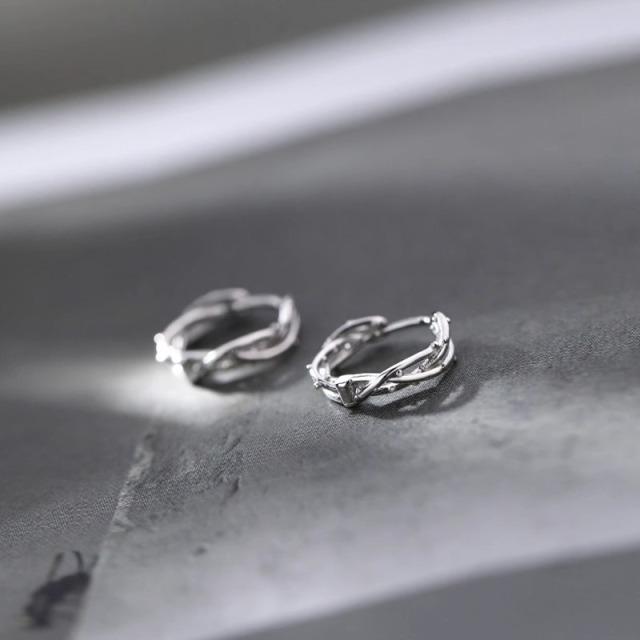 Серьги-пусеты из серебра 925 пробы с жемчугом для женщин